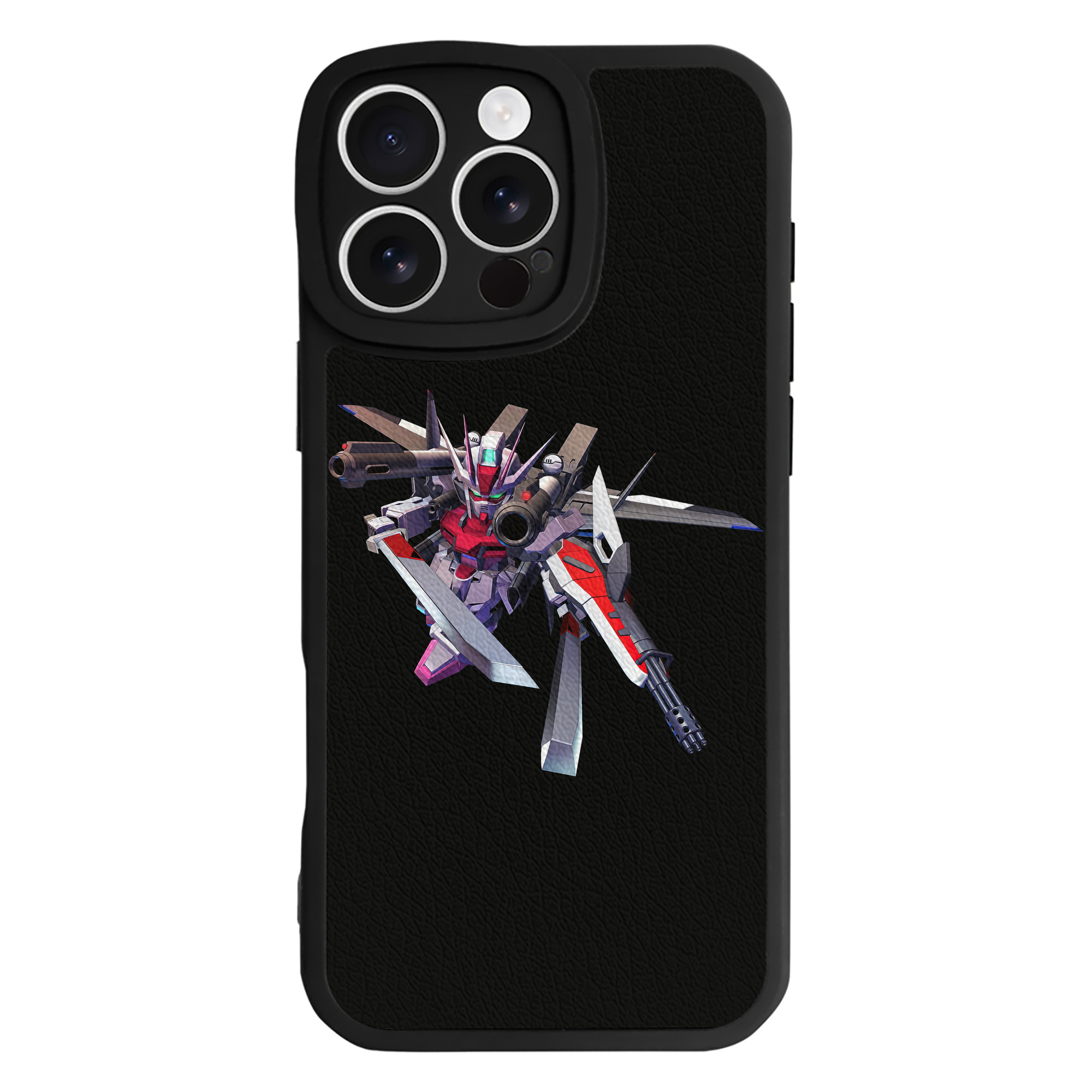 （画像用） 機動戦士ガンダム Mobile Suit Gundam 【iPhone 16シリーズ対応】シリコンスマホケース（レザー調） 材質：シリコン